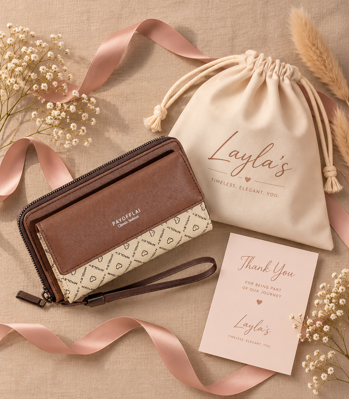 Layla's™ The Élégance Portefeuille